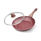 Koch Systeme Cs 12" Red Granite Non-stick Frying Pan With Lid, Clas... Fast Ship New. Price: $50.10.