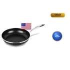 Magefesa Prisma 11-INCH Frying Pan 18/10 Stainless Steel Triple-layer Nonstick New. Price: $78.43.