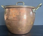 Ruffoni 5 Qt Hammered Copper Stock Pot Made In Italy Engraved *read* Used. Price: $199.95.