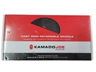 Kamado Joe Half Moon Cast Iron Reversible Grill Griddle 18X9X.944 Thick New. Price: $56.40.