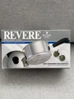 Revere Ware 1 Qt Stainless Steel Aluminum Disc Bottom - New. Price: $49.99.