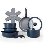 Country Kitchen Cookware Set With Removable Handle, Oven & Rv Safe Pots P... New. Price: $93.92.