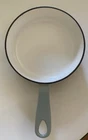 Figmint Skillet Sauce Pan 6 Inch Sage Green Enamel Cast Iron Oven Safe Hand Wash New. Price: $15.95.