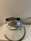 Belgique 1.5 Quart Stainless Steel Saucepan Pot & Glass Lid HS10613 New. Price: $20.00.