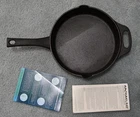 Rachael Ray Cast Iron 10-INCH Pre-seasoned Skillet New Box. Price: $21.95.