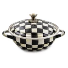 Mackenzie-childs Courtly Check Medium 2.5 Qt Casserbole Casserole Dish 89406-40 New. Price: $155.00.
