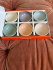 Le Creuset Of 6 Mini Multicolor Pinch Bowls Stoneware Pottery Ceramic. Price: $64.99.