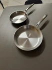 Bobby Flay Green Pan 8 & 10 Stainless Steel Frying Set Euc Used. Price: $35.00.