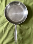 Cuisinart 10 Inch Skillet TPCC22-24 Stainless Steel/aluminum Nice Fry Pan Used. Price: $21.99.