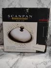 Scanpan Accessories 11" 28CM Domed Wok Lid 18/10 Stainless Steel New. Price: $19.00.