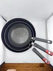 Tramontina 80149/563DS Everyday Non-stick Fry Pans Set Red Used. Price: $18.04.