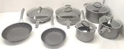 Circulon A1 Series W/ Scratch Defense Non-stick Cookware Set, 12PC, Graphite Used. Price: $169.99.