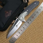 High Quality Kevin Carbon Fiber Titanium Handle M390 Steel Blade Pocket Knife New. Price: $355.40.