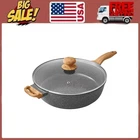 The Pioneer Woman Prairie Signature 6-QUART Cast Aluminum Jumbo Cooker Saute Pan New. Price: $40.39.