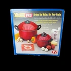 Pasta Pro- Cook, Drain, & Serve/all One Saucepan's 2 6 Quart-new. Price: $22.49.