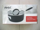 Parini 2.7 Qt Stackable Sauce Pan W/ Glass Lid Ceramic Non-stick Interior Nib New. Price: $6.64.