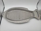 Wilton Fish Griller Pan Armetale Gourmet Grillware Bbq Bake Used. Price: $28.99.