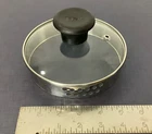 T-fal Tefal 5.5" Glass Lid Replacement Cover Strainer Rim Pot Pan Used. Price: $14.72.