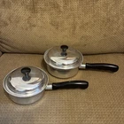 Vintage Vita Craft Sauce Pans / Pots No. 201N & 200 Used. Price: $53.50.