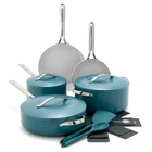 Cookware Set 10 Piece Ceramic Nonstick Induction Dishwasher Safe Greenpan Nova New. Price: $439.99.