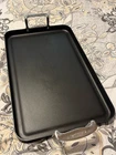 Cuisinart Chef's Classic Nonstick Hard Anodized 13" X 20" Double Burner Griddle Used. Price: $44.00.