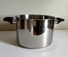 Vintage Cooks Club 18/10 Stainless Steel 8QT Stockpot No Lid 1994 Used. Price: $19.99.
