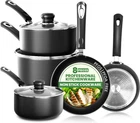 Kichly 8 Piece Pots And Pans Set Non Stick Kitchen Cookware With Frying New. Price: $72.97.