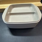 Vintage Anchor Hocking Microware PM481-T1 Dish Container Divided Lid Usa Made Used. Price: $13.99.