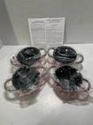 Cook's Essentials 1/2 Qt Mini Pot 18/10 Stainless Nonstick Set Of 4 New. Price: $29.99.
