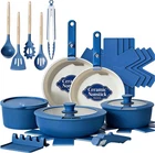 Umite Chef Pots And Pans Set Non Stick, 21 Pcs Ceramic Cookware With Detacha New. Price: $101.83.