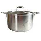 Made Cookware Stainless Steel Stock Pot - 8 Qt 5 Ply Clad W/ Lid Used. Price: $99.99.