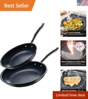 Guy Fieri's Flavortown Laser Titanium 2 Pcs Fry Pan Set 8.5" And 10" Non-st... New. Price: $90.25.