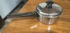 Vintage Stainless Steel 2 Qt Saucepan With Lid Made By Joy The Usa Cookware Used. Price: $36.99.