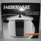 Nib Farberware 8 Qt. Silver Classic Series Stainless Steel Covered Stock Pot New. Price: $34.95.