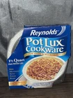 Reynolds Pot Lux Oven-ready Cookware Reusable 1.5 Qt Casserole 8.24 Inch New. Price: $12.75.