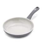 Greenlife Soft Grip Healthy Ceramic Nonstick 8" Frying Pan Skillet, Gray New. Price: $22.44.