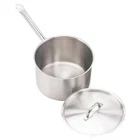 Crestware SSPAN3WC Sauce W/cover, 3-1/2 Qt, 8 In, New. Price: $32.89.