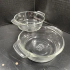Lot Lovenware 12OZ Casserole Baking Dish 1072 Clear Glass With Handles No Lid Used. Price: $17.95.