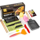 5X7 Inch Japanese Omelette Set Bamboo Mat Spatula KS-0061-A Tamagoyaki Knife New. Price: $51.99.