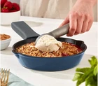 Zakarian By Dash 8" Cast-iron Skillet W/ Silicone Handle Blue New. Price: $32.99.