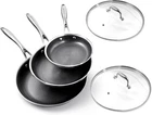 New Deluxe Hybrid Nonstick 5-PIECE SET,8,10,12 Inch Frying. Price: $275.00.