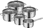 Wmf Astoria 5-PIECE Induction Cookware Set With Glass Lids, Original... New. Price: $196.34.