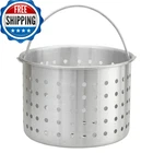 Winco 32 Qt Commercial Aluminum Steamer Basket For Stock Pots New. Price: $65.46.
