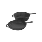 Lodge LCC3 Skillet/griddle, With Lid, Seasoned Cast Iron, 10-1/4-IN. Quantity New. Price: $75.30.