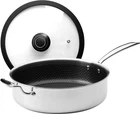 Frieling Quick Release Nonstick Saut Pan With Lid 11-INCH/4.5 Quart Induction New. Price: $212.12.