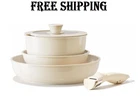 Redchef Ceramic Pots Pans Set Non Stick Removable Handle Se... New. Price: $74.15.