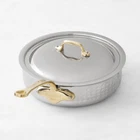 Mauviel M'elite B Hammered Stainless-steel Saut Pan, 3-QT, Ships Free From Us New. Price: $345.68.