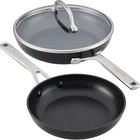 Kitchenaid Hard Anodized Induction Nonstick Frying Pan Lid Skillets 3 Piece Set New. Price: $85.90.