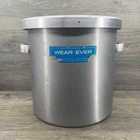 Vintage Wear-ever Stock Pot Aluminum 12 Qt Commercial Usa Nsf 5285 Chilicothe Ha Used. Price: $43.19.