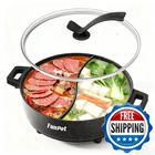 Funpot 6L Electric Hot S-shape Dual-divider Smart Temperature Control 5 New. Price: $83.66.